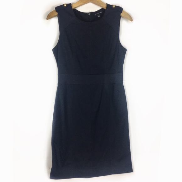 Banana Republic Navy Midi Dress - Picture 4 of 5